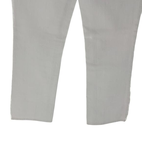 Tory Burch White Classic Bootcut Tory Jeans - Picture 8 of 10